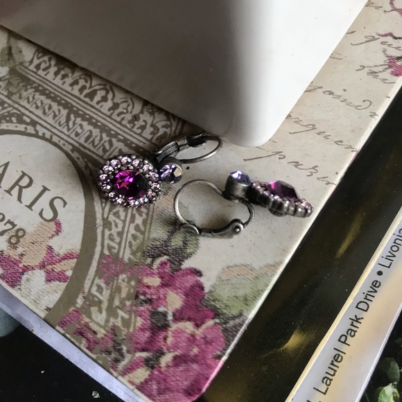 Vintage drop earrings, EUC - Picture 7 of 11